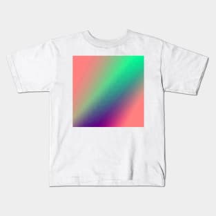 RED BLUE GREEN ABSTRACT TEXTURE PATTERN ART Kids T-Shirt